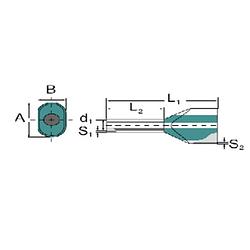 Foto van Weidmüller 9004930000 dubbele adereindhulzen 6 mm² deels geïsoleerd zwart 100 stuk(s)