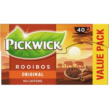 Foto van Pickwick original rooibos thee voordeelpak 40 stuks bij jumbo