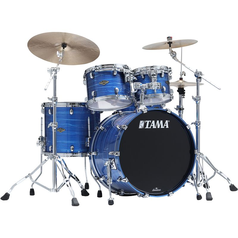 Foto van Tama wbs42s-lor starclassic w/b ocean blue ripple 4d. shellset