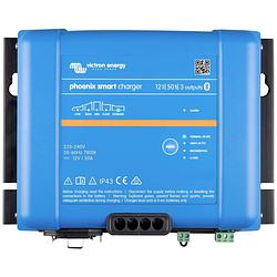 Foto van Victron energy phoenix smart ip43 charger 12/50 (3) 120-240v loodaccu-lader laadstroom (max.) 50 a