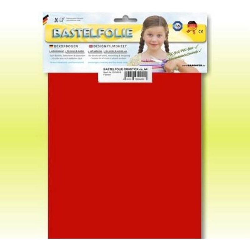 Foto van Oracover orastick 29-022-b plakfolie (l x b) 300 mm x 208 mm royal-rood