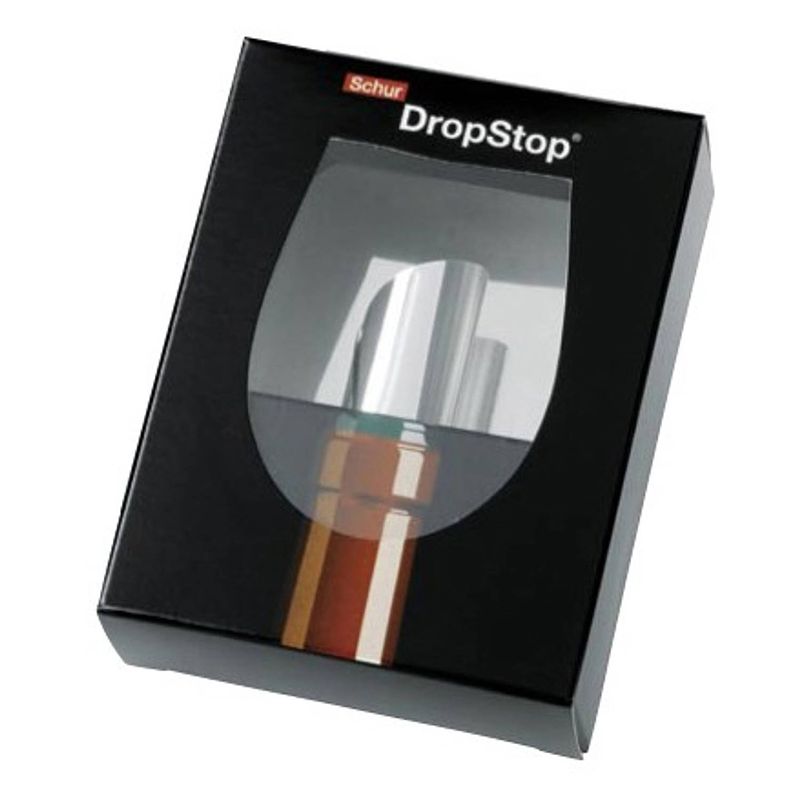 Foto van Drop stop gift box - wijn schenker - schenktuit - 4 stuks