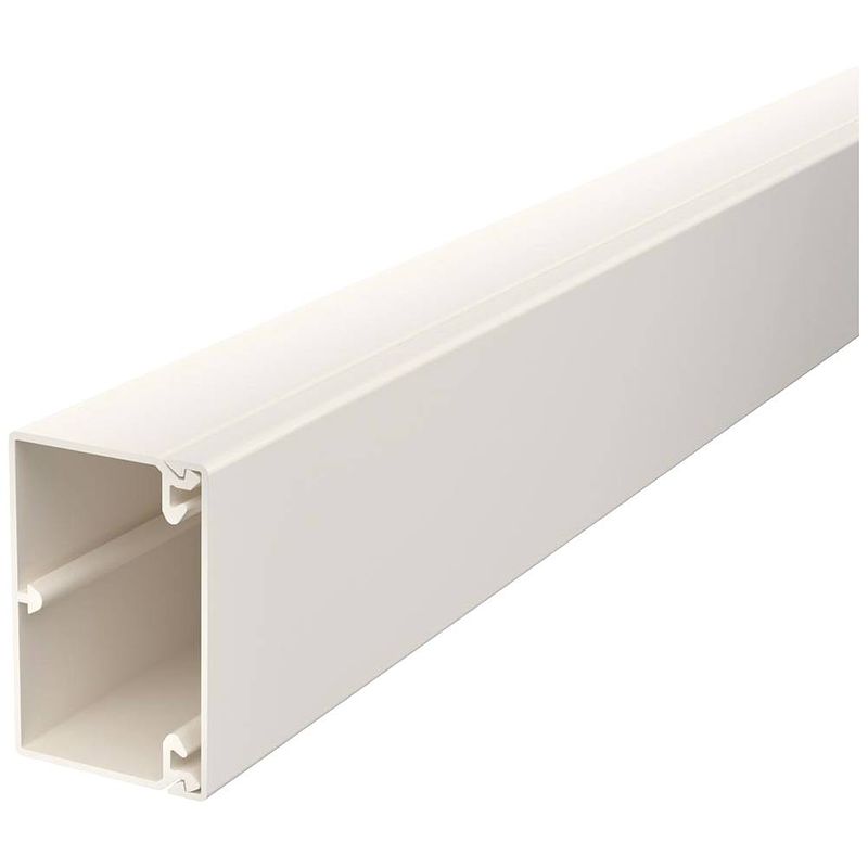 Foto van Obo bettermann 6020887 kabelgoot (l x b x h) 2000 x 60 x 40 mm crème-wit 1 stuk(s)