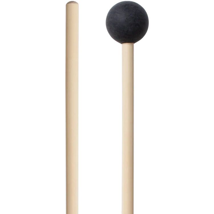 Foto van Vic firth m414 articulate mallets hard rubber, rond