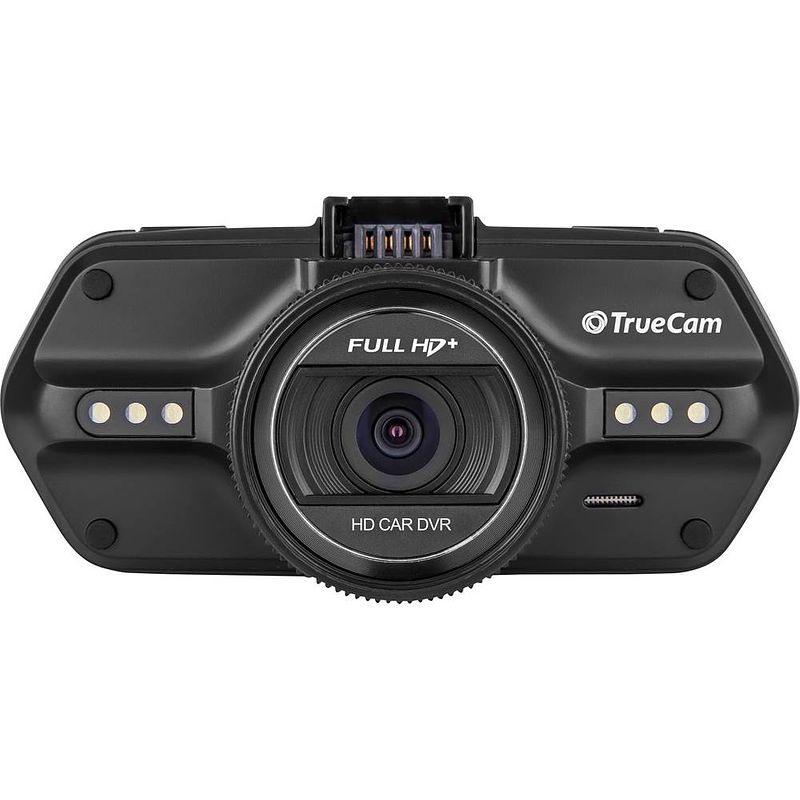 Foto van Truecam a7s dashcam met gps kijkhoek horizontaal (max.): 130 ° 12 v, 24 v display, microfoon, accu