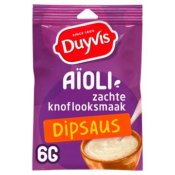 Foto van Duyvis aioli knoflook dip saus mix 6gr bij jumbo