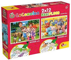 Foto van Cocomelon vloerpuzzel - laten we de natuur in gaan 2 x 12 stukjes. puzzel en kleurplaat . formaat 50ã35 - puzzel;puzzel (8008324091126)