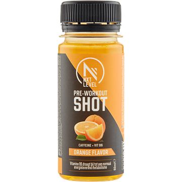 Foto van Nxt level preworkout shot orange flavor 60ml bij jumbo