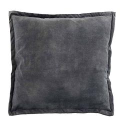 Foto van Unique living - kussen basics - 45x45cm - grey