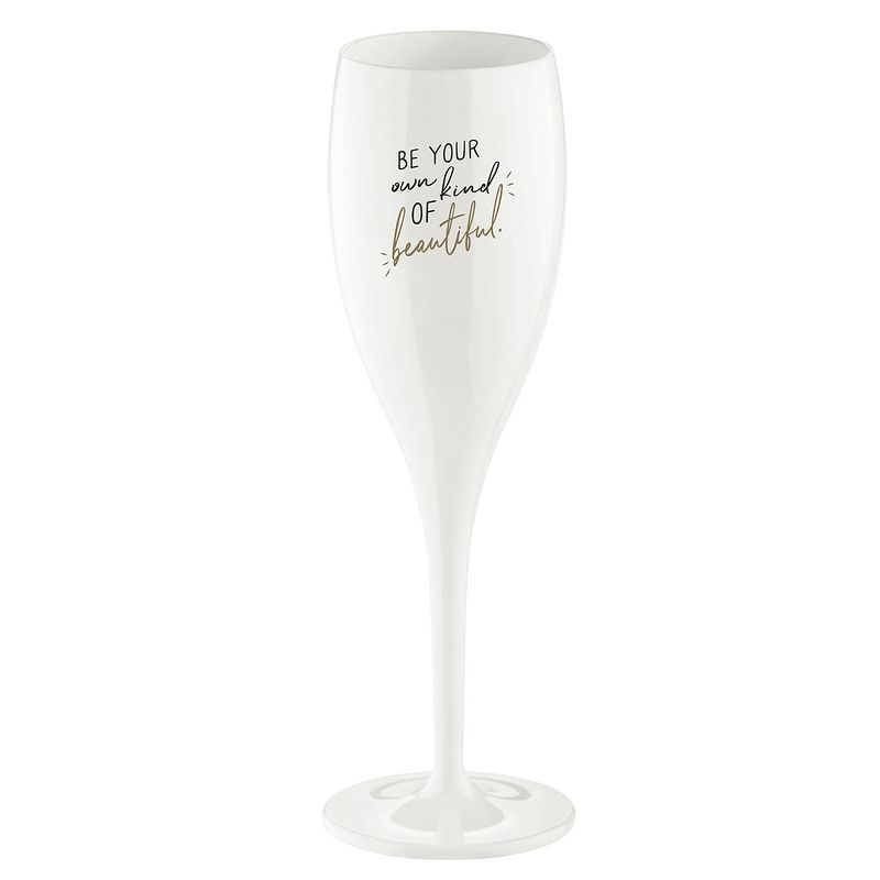Foto van Champagneglas 'sbe your own kind of beautiful's - koziol cheers no. 1