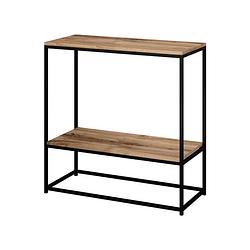 Foto van Meubella sidetable kronos - eiken - 80 cm