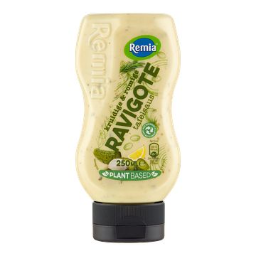 Foto van Remia kruidige & romige ravigote tafelsaus 250ml bij jumbo