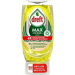 Foto van Dreft max power lemon vloeibaar afwasmiddel 370ml bij jumbo