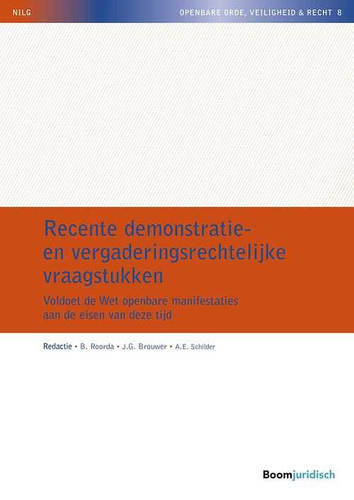 Foto van Recente demonstratie- en vergaderingsrechtelijke vraagstukken - ebook (9789051896466)