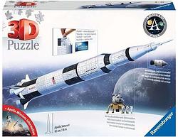 Foto van Ravensburger puzzel 3d apollo saturn v raket