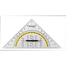 Foto van Geodriehoek westcott 22cm met greep in p