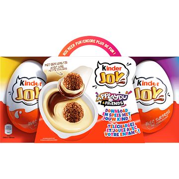 Foto van Kinder joy eieren 3 x 20g bij jumbo