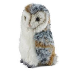 Foto van Living nature knuffel barn owl medium 18 cm