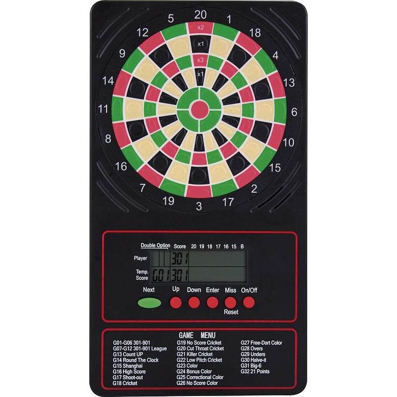 Foto van Winmau dart scorebord ton machine touchpad scorer 2