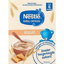 Foto van Nestlé baby cereals biscuit 6+ baby pap alleen water toevoegen 1l bij jumbo
