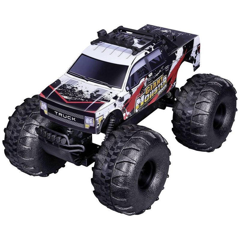 Foto van Maistotech 582561 giant wheel 1:8 rc modelauto voor beginners elektro monstertruck