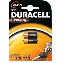Foto van Duracell reserve batterij mn21 12 volt (2 stuks)