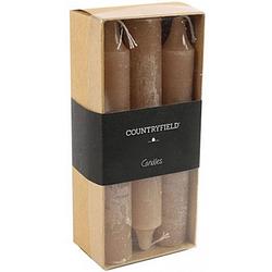 Foto van Countryfield kaarsen vela 14 cm wax 6 stuks