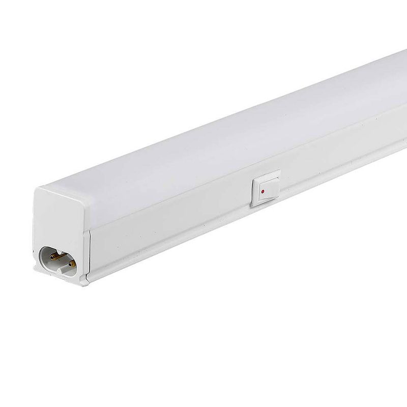 Foto van V-tac vt-125-n witte led tl-armaturen - geïntegreerd - t5 - samsung - ip20 - 16w - 1600 lumen - 4000k - 5 jaar