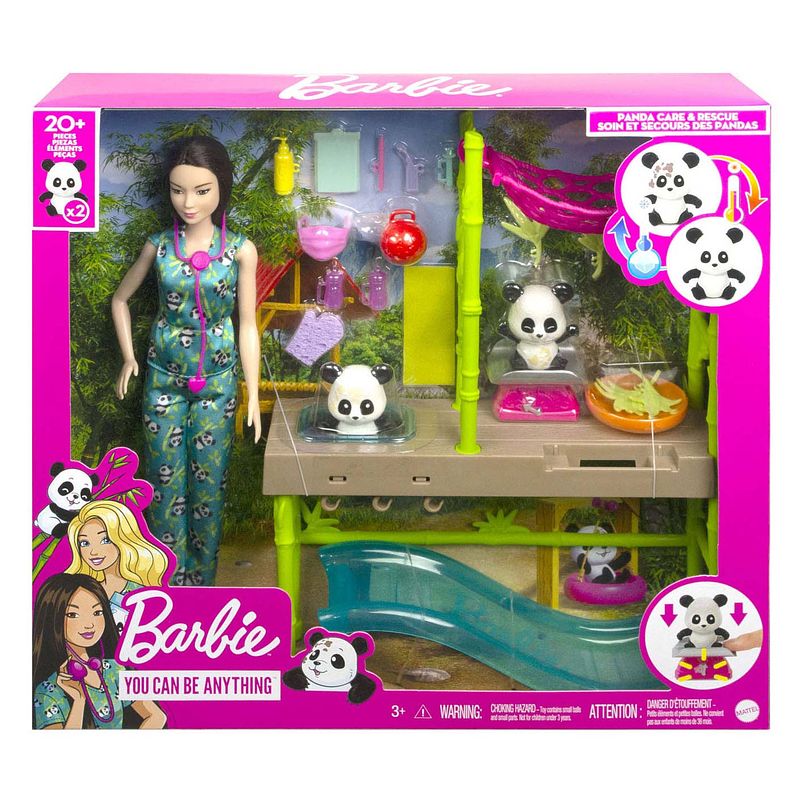 Foto van Mattel panda care rescue speelset