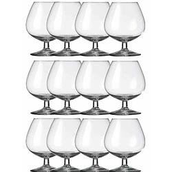 Foto van 12x cognac glazen transparant 800 ml specials - cognacglazen
