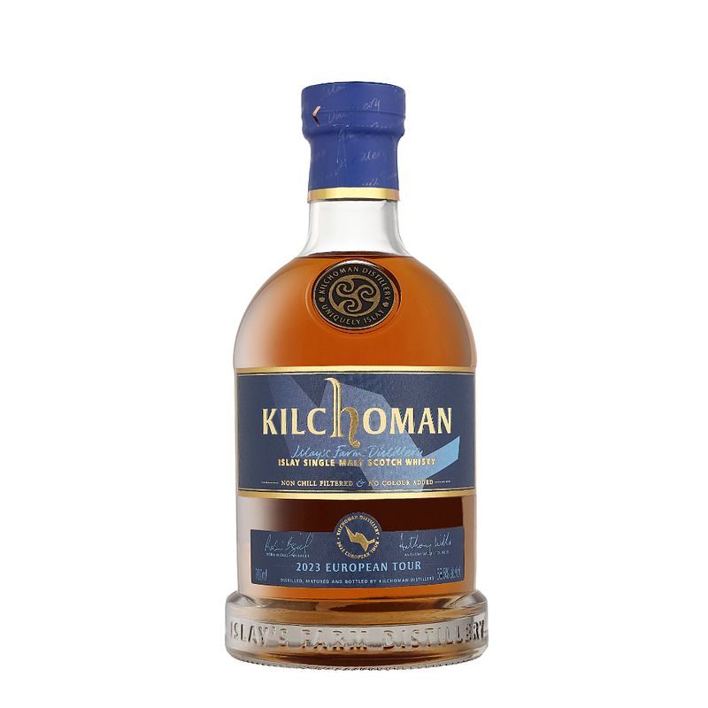 Foto van Kilchoman european tour 2023 0.7 liter single malt