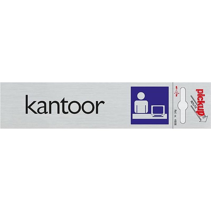 Foto van Route alulook 165 x 44 mm sticker kantoor