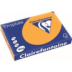 Foto van Clairefontaine trophée pastel a3 oranje, 160 g, 250 vel