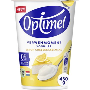 Foto van Optimel verwenmoment yoghurt lemon cheesecake 1 x 450g bij jumbo