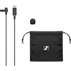 Foto van Sennheiser xs lav usb-c dasspeld smartphone microfoon zendmethode:kabelgebonden