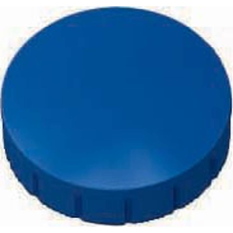 Foto van Maul magneet solid 24mm trekkracht 600gr doos 10 blauw 24 stuks