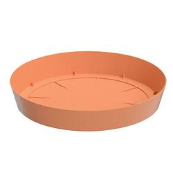 Foto van Opvangschaal/onderschaal bloempot/plantenpot - terracotta - rond - dia 30 cm - plantenpotten