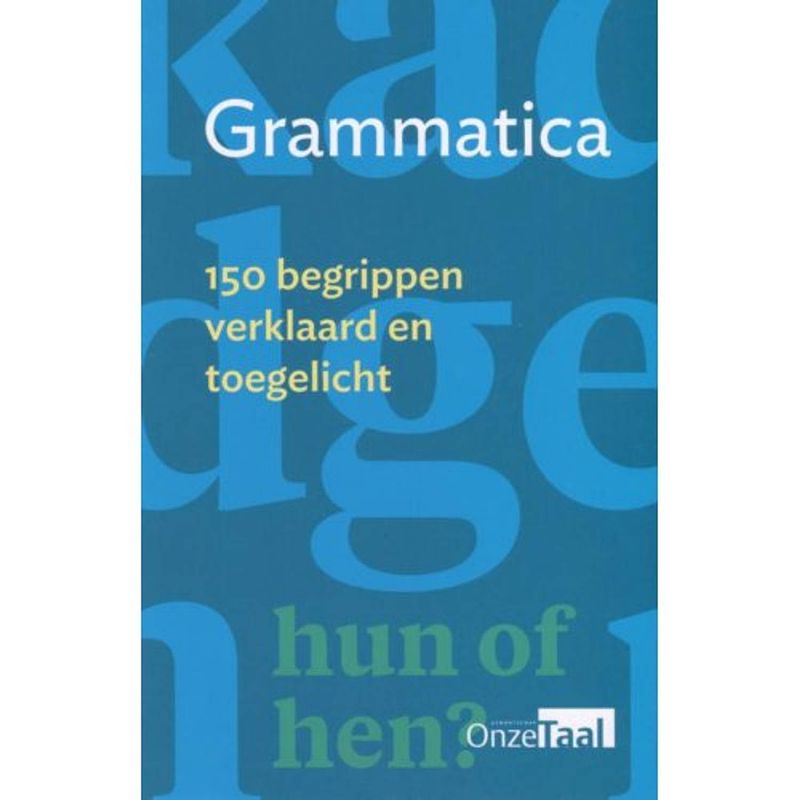 Foto van Grammatica