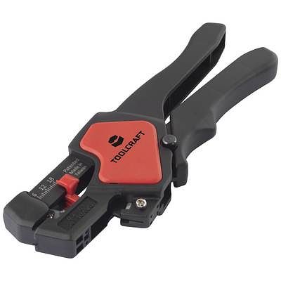 Foto van Toolcraft to-7752540 striptang 0.2 tot 6 mm² incl. kabelsnijder, incl. striptang