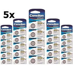 Foto van 25 stuks (5 blister a 5st) camelion cr1616 3v lithium knoopcelbatterij