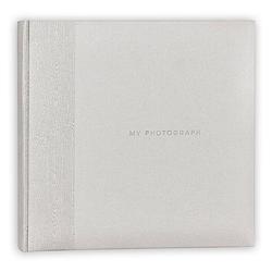 Foto van Fotoboek/fotoalbum luis met 20 paginas wit 24 x 24 x 2 cm - fotoalbums