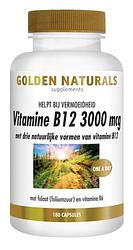Foto van Golden naturals vitamine b12 zuigtabletten