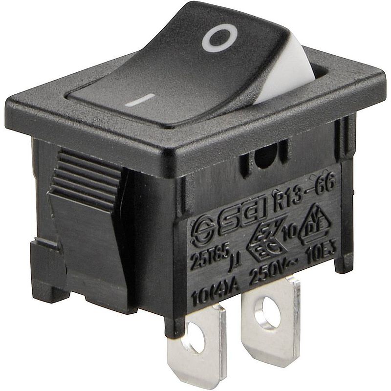 Foto van Tru components 1587504 wipschakelaar tc-r13-66a3-02 250 v/ac 6 a 1x uit/aan continu 1 stuk(s)