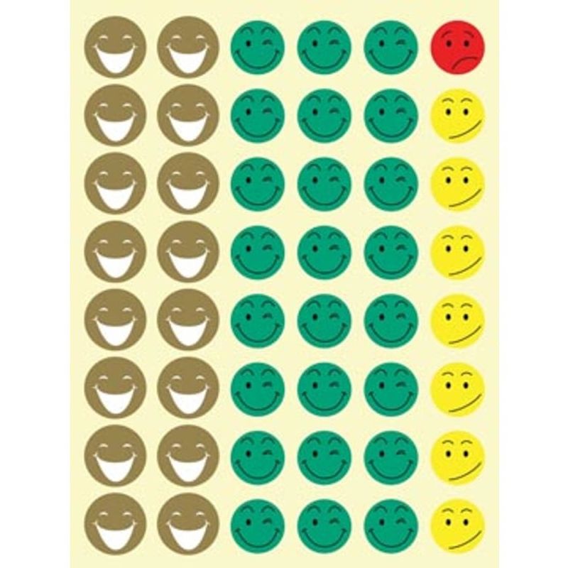 Foto van Apli kids beloningsstickers happy smile, blister met 576 stickers