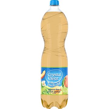 Foto van Crystal clear groene thee perzik jasmijn 1500ml bij jumbo