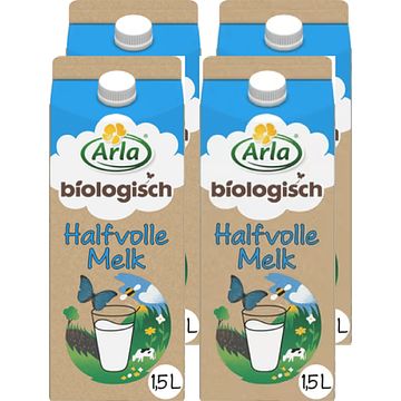 Foto van Arla biologisch halfvolle melk 4 x 1,5l bij jumbo