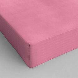 Foto van Dreamhouse hoeslaken - katoen 160 x 200 cm, kleur: roze