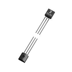 Foto van Diotec transistor (bjt) - discreet bc557cbk to-92bk pnp