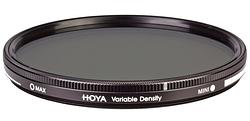 Foto van Hoya variabel grijsfilter - draaibaar van 1,5 tot 9 stops - 58mm