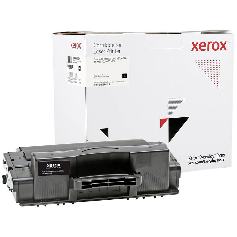 Foto van Xerox toner vervangt samsung mlt-d203e compatibel zwart 10000 bladzijden everyday